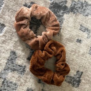 Beautiful Chocolate Scrunchies